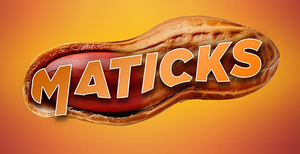 Maticks: logo sobre maní
